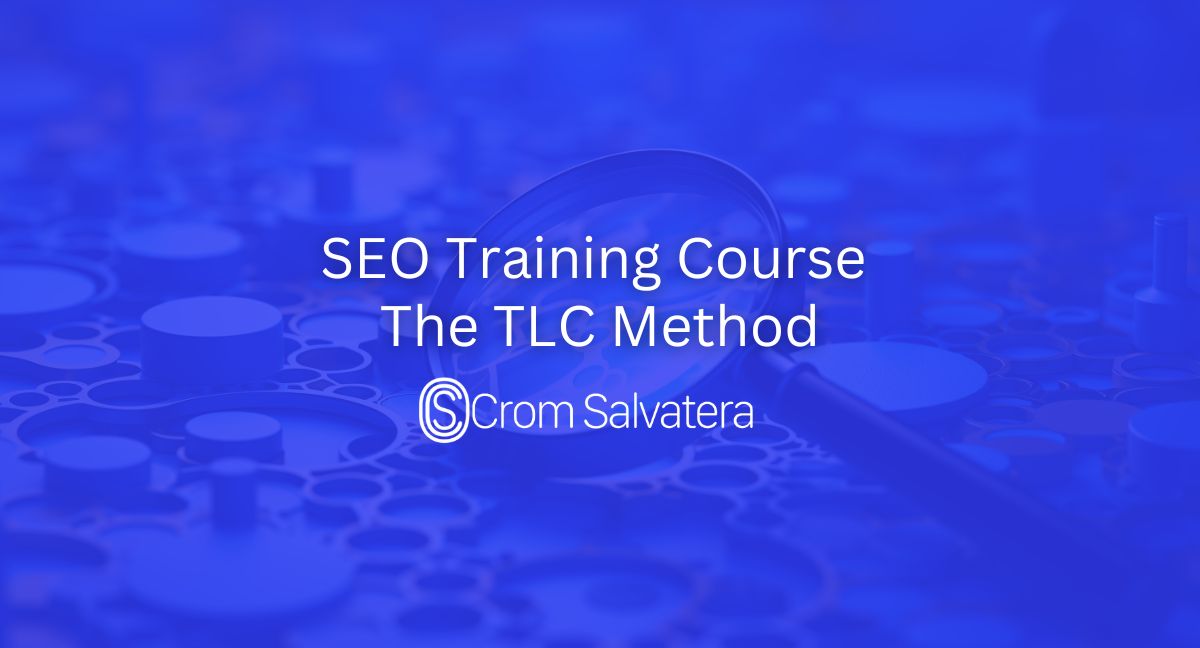 SEO Course, SEO Training, TLC Method, Search Engine Optimisation, SEO
